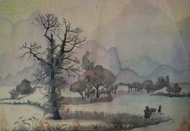 Original Landscape Paintings by HOANG KHANH DU