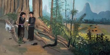 Original Photorealism Landscape Paintings by HOANG KHANH DU