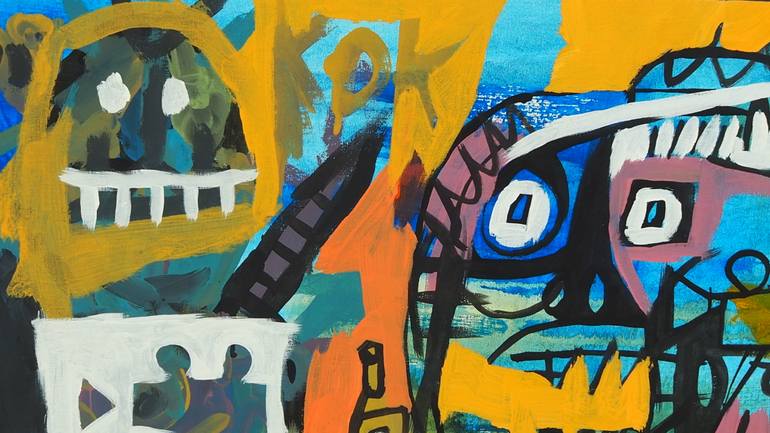 Original Contemporary Cinema Painting by Suwong Mano