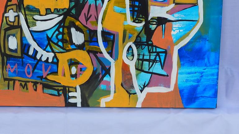 Original Contemporary Cinema Painting by Suwong Mano