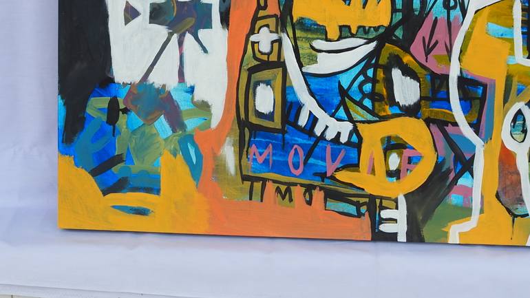 Original Contemporary Cinema Painting by Suwong Mano