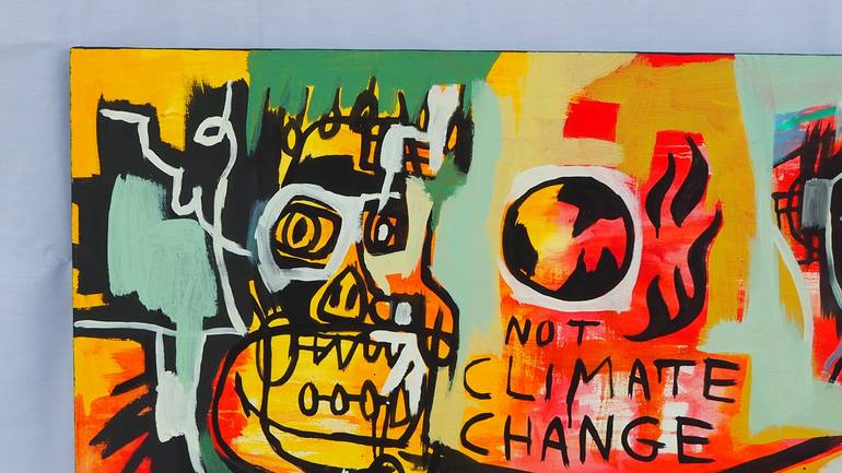 Original Contemporary Science/Technology Painting by Suwong Mano
