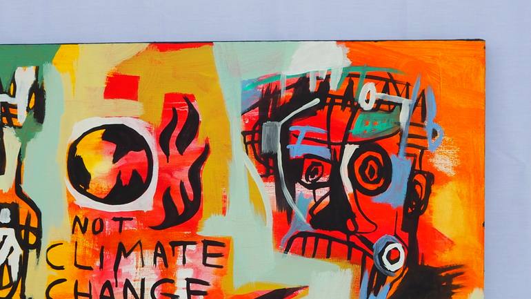 Original Contemporary Science/Technology Painting by Suwong Mano