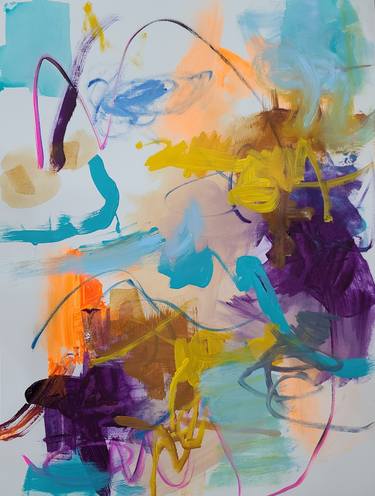 Original Abstract Paintings by Sheng Kuan Chung