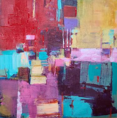 Original Abstract Paintings by Sheng Kuan Chung