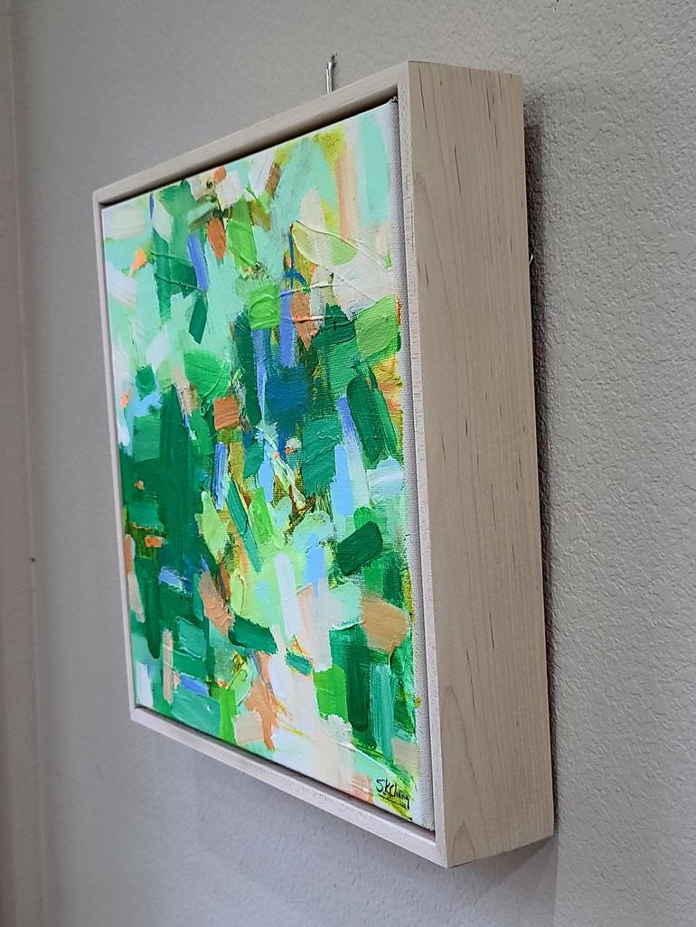 Original Abstract Painting by Sheng Kuan Chung