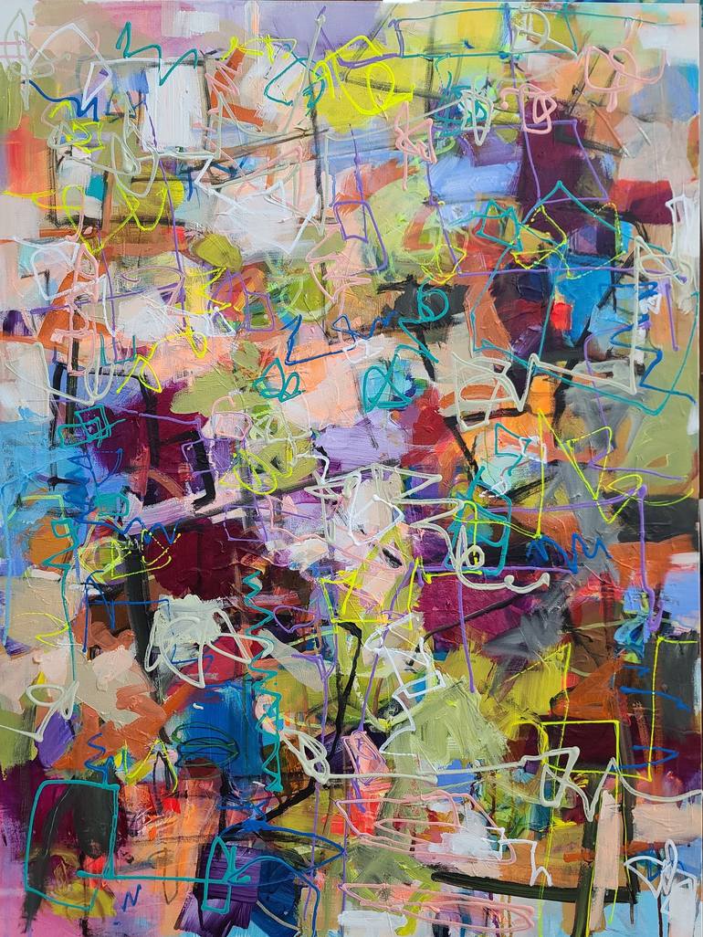 Displacement Painting by Sheng Kuan Chung | Saatchi Art