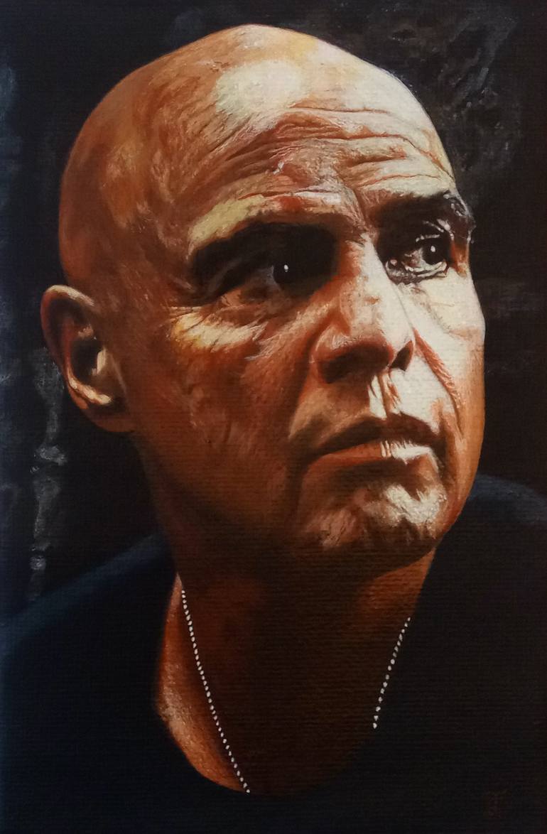 Original Portrait Painting by Jacopo Gori
