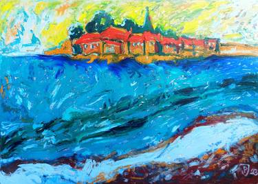 Original Expressionism Landscape Paintings by Petar Joksimovic