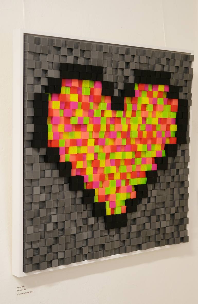 Original Abstract Mixed Media by Samsun Lobe