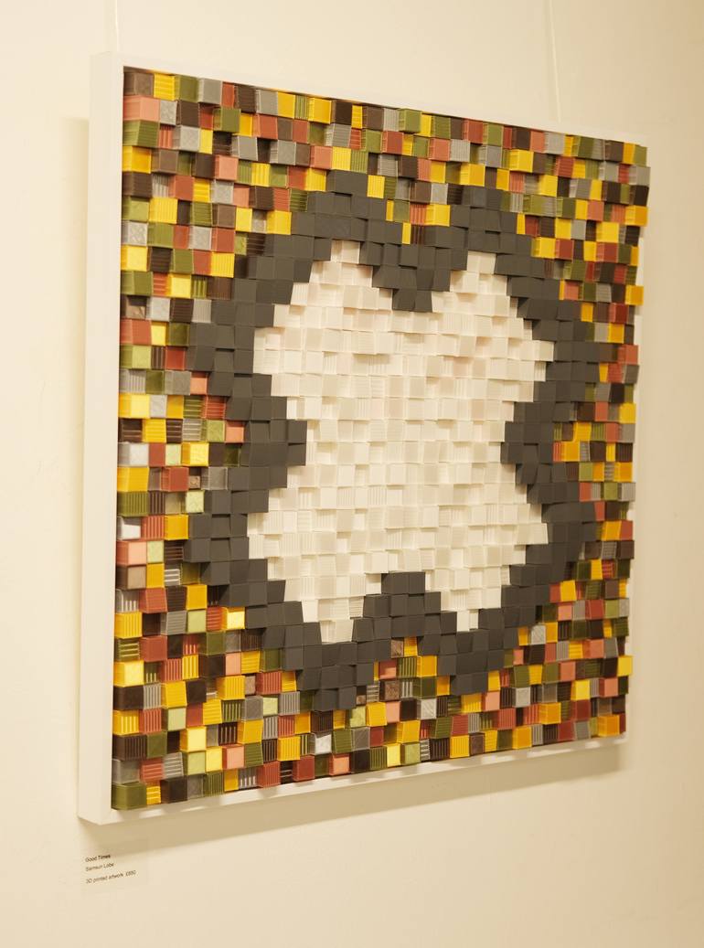 Original Abstract Mixed Media by Samsun Lobe