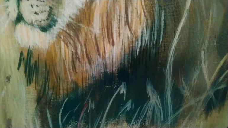 Original Figurative Animal Painting by Marianna Gáspári