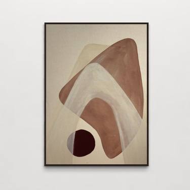 Original Art Deco Abstract Mixed Media by Chelsea Bernardo