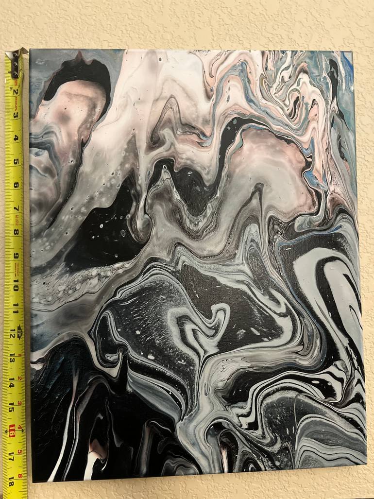 Original Abstract Painting by Chris Barnes