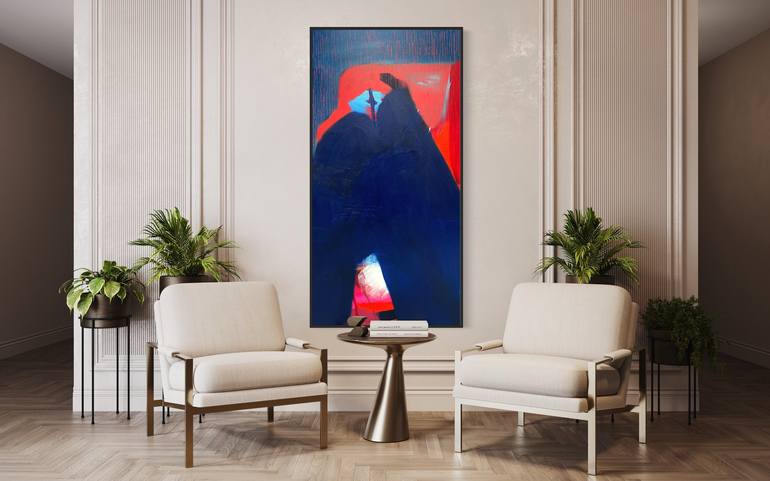 Original Abstract Painting by Fontaine Scarelli