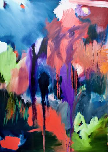 Original Abstract Paintings by Fontaine Scarelli