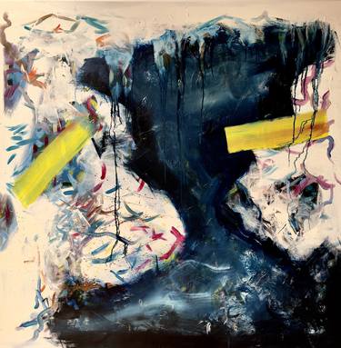 Original Abstract Expressionism Abstract Paintings by Fontaine Scarelli