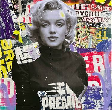 Original Pop Art Celebrity Collage by chris rose