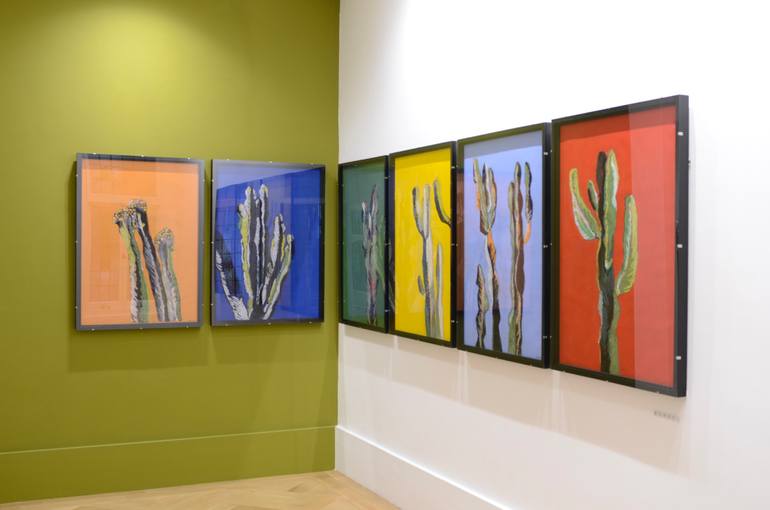 Original Contemporary Botanic Painting by Sarah Kelly