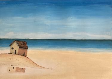 Print of Fine Art Beach Paintings by Sá Oliv