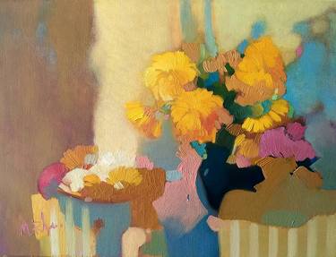 Original Still Life Painting by Ruslan Malets