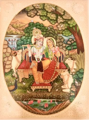 Original Fine Art Religious Paintings by Saurabh mali