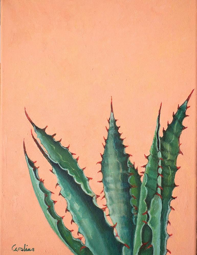 Print of Contemporary Botanic Paintings by Caroline Canessa