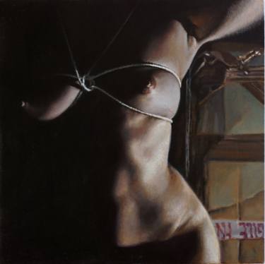 Original Figurative Nude Paintings by Max Mazzoli