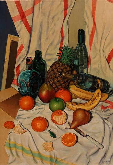 Print of Figurative Still Life Paintings by Max Mazzoli