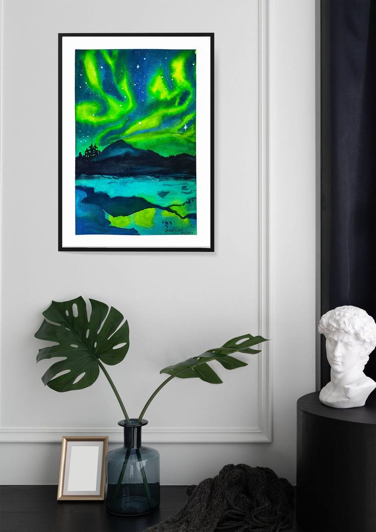 Original Other Landscape Painting by Zefi Link