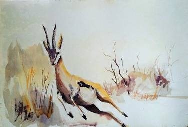 Original Conceptual Animal Paintings by Len Weaver