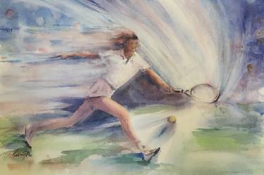 Original Conceptual Sport Paintings by Len Weaver