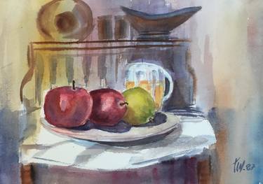 Original Food Paintings by Len Weaver