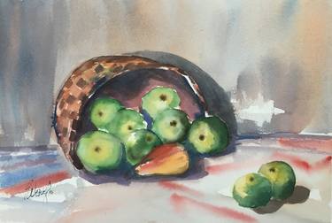 Original Conceptual Food Paintings by Len Weaver