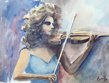 Original Music Paintings by Len Weaver
