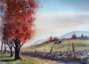 Original Conceptual Landscape Paintings by Len Weaver