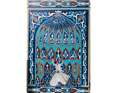 Original Figurative Religious Paintings by Qandeel Naveed