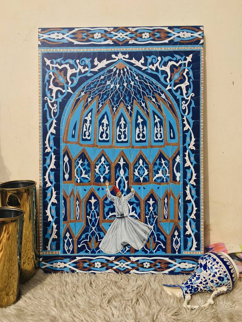 Original Religious Painting by Qandeel Naveed