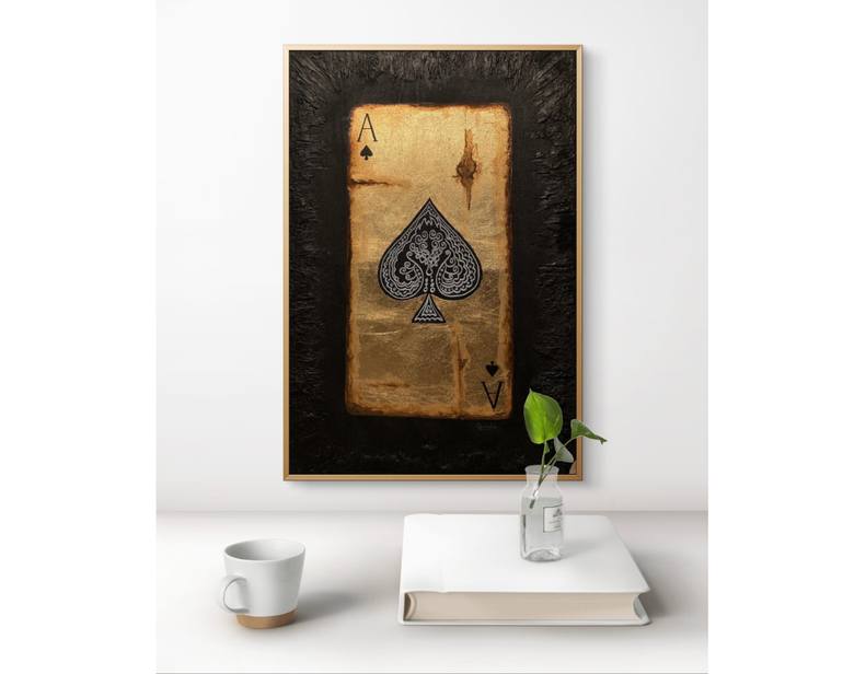Original Modernism Abstract Painting by Qandeel Naveed