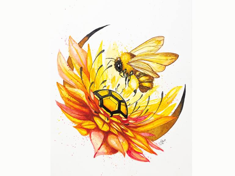 Bee artwork on sale