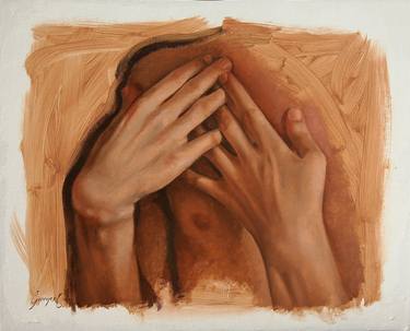 Print of Nude Paintings by George Christopoulos