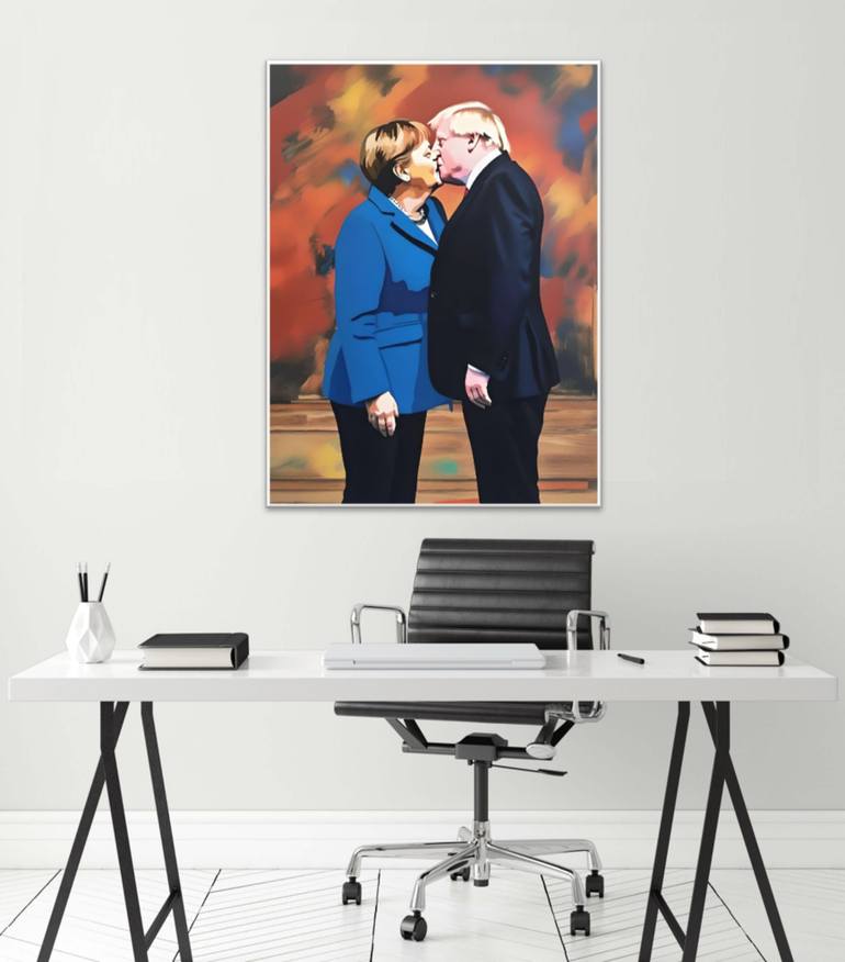 Original Digital Art Politics Printmaking by Lana Evanova