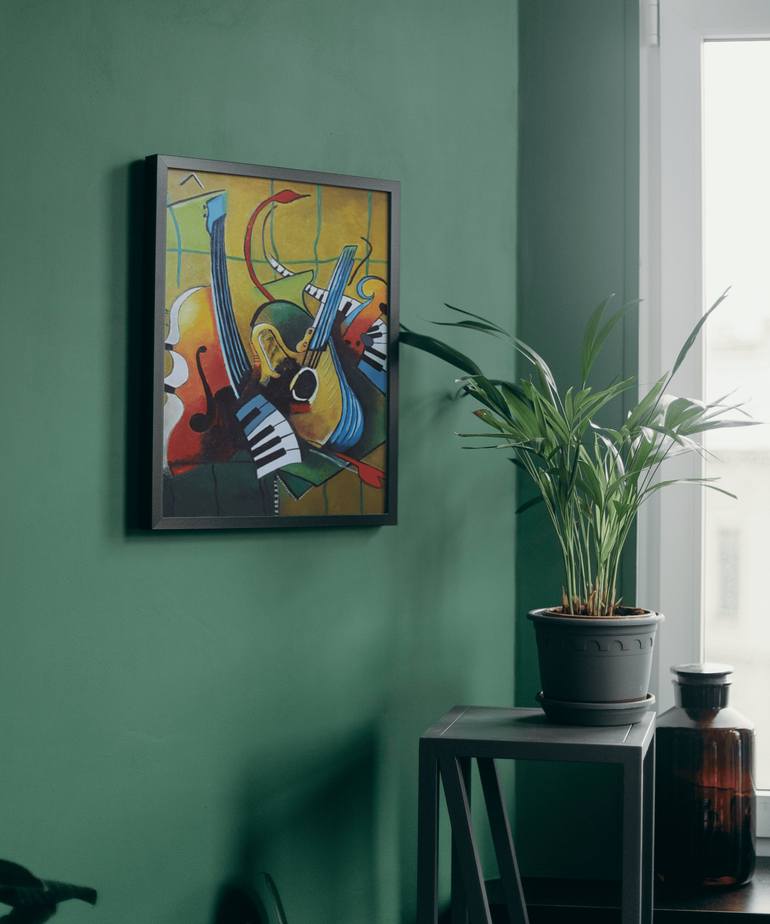 Original Abstract Expressionism Abstract Painting by Btwelve Art