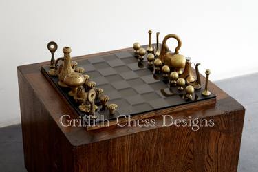 Antique Chess on Ottoman thumb