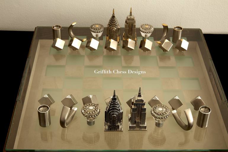 Original 3d Sculpture Interiors Sculpture by Griffith Chess Designs - Cyrice Griffith 