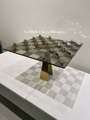 Original Modern Interiors Sculpture by Griffith Chess Designs - Cyrice Griffith 