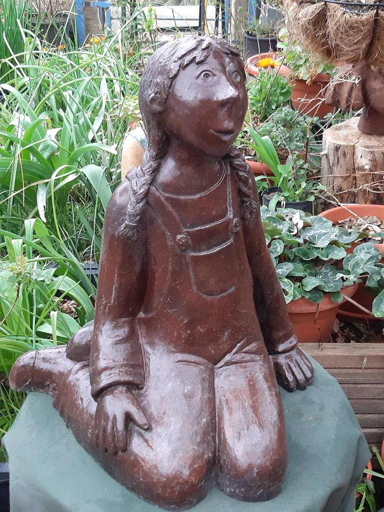 Original Figurative Garden Sculpture by Germán De Juana Fernández