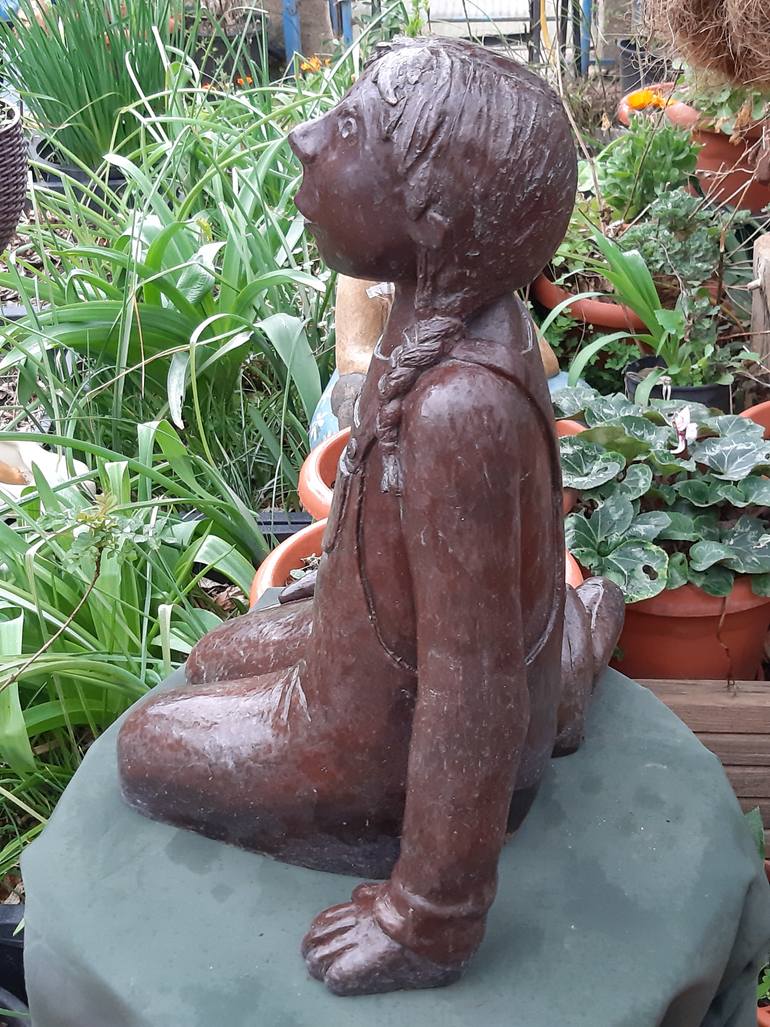 Original Figurative Garden Sculpture by Germán De Juana Fernández
