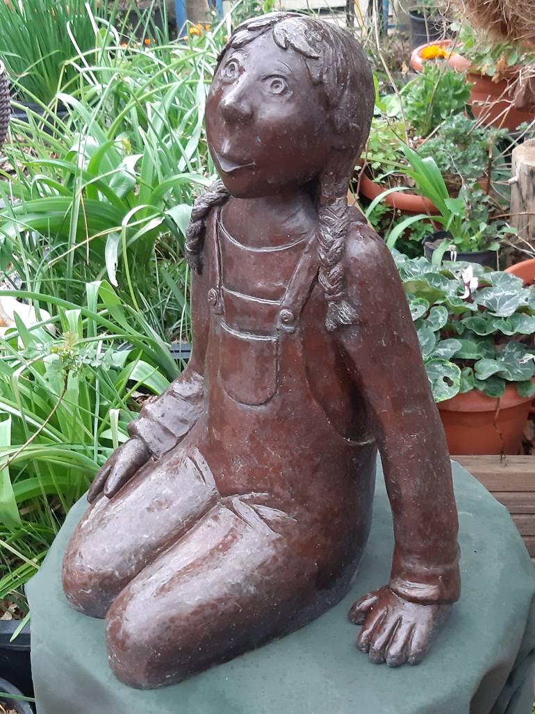 Original Figurative Garden Sculpture by Germán De Juana Fernández