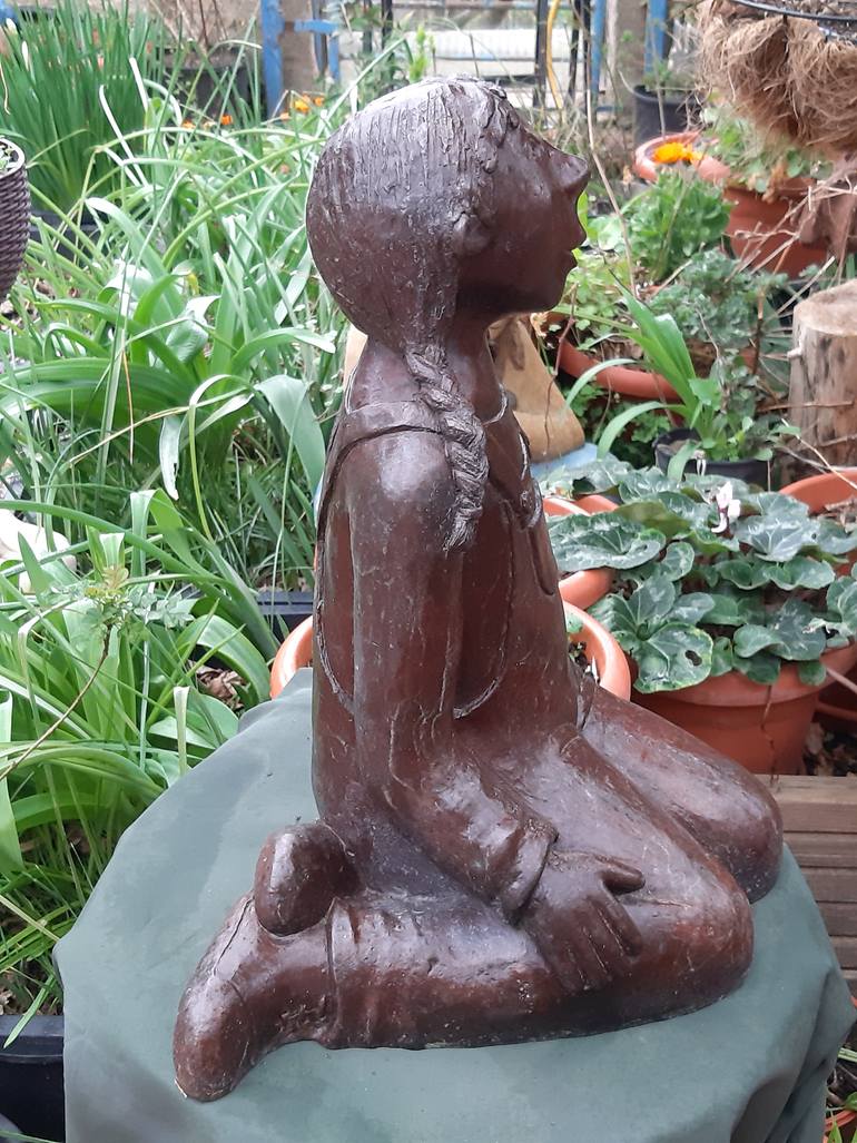 Original Figurative Garden Sculpture by Germán De Juana Fernández